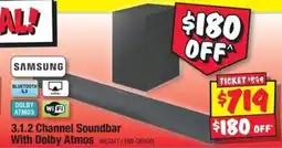 JB Hi-Fi 3.1.2 Channel Soundbar With Dolby Atmos offer