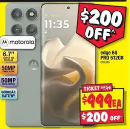 JB Hi-Fi Edge 60 pro offer