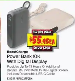 JB Hi-Fi Power Bank 10K With Digital Display offer