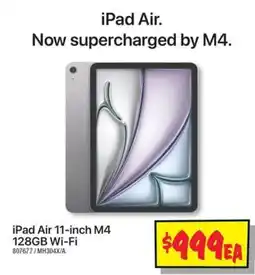 JB Hi-Fi Ipad air m4 wi fi offer