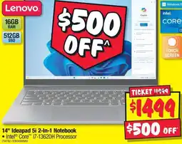 JB Hi-Fi 14" Ideapad 5i 2-In-1 Notebook offer