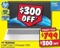 JB Hi-Fi hp 15" Notebook offer
