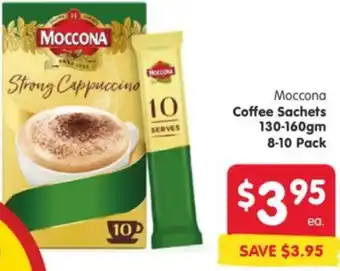 Spar Moccona Coffee Sachets offer