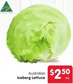 Spar Australian Iceberg Lettuce offer