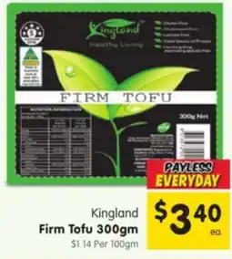 Spar Kingland Firm Tofu offer