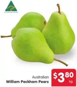 Spar Australian William Packham Pears offer