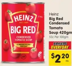 Spar Heinz Big Red Condensed Tomato Soup offer