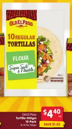 Spar Old El Paso Tortilla offer