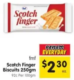 Spar fmf Scotch Finger Biscuits offer