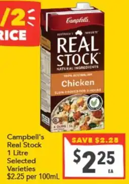 Supa Valu Campbell's Real Stock offer