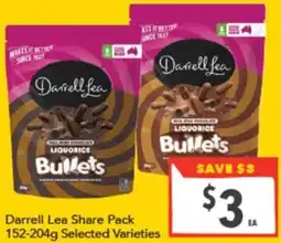 Supa Valu Darrell Lea Share Pack offer