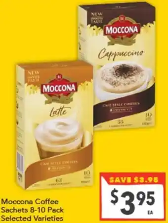 Supa Valu Moccona Coffee Sachets offer