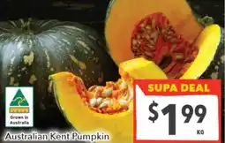 Supa Valu Australian Kent Pumpkin offer