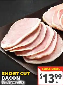 Supa Valu Short cut bacon offer