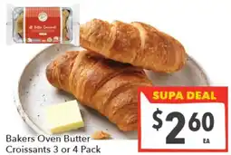 Supa Valu Bakers Oven Butter Croissants offer
