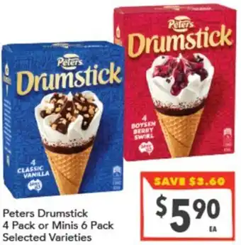 Supa Valu Peters Drumstick offer
