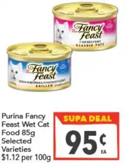 Supa Valu Purina Fancy Feast Wet Cat Food offer