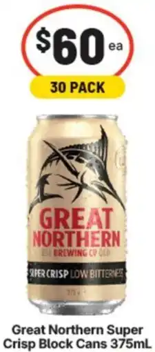 Supa Valu Great Northern Super Crisp Block Cans offer