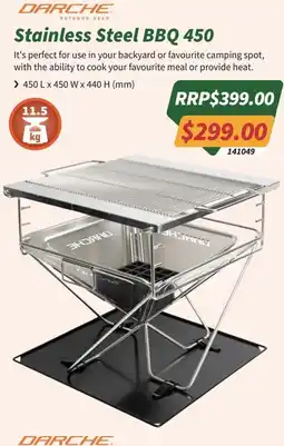 Tentworld Stainless Steel BBQ 450 offer