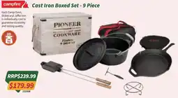 Tentworld Cast Iron Boxed Set - 9 Piece offer