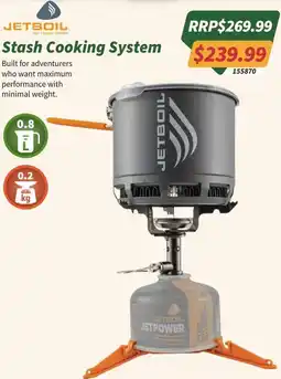 Tentworld Stash Cooking System offer