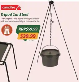 Tentworld Tripod 1m Steel offer
