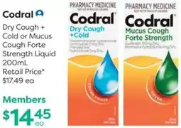 National Pharmacies Codral offer