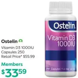 National Pharmacies Ostelin offer