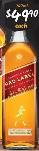 Cellarbrations Red Label offer