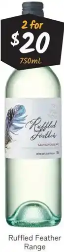 Cellarbrations Ruffled Feather Range offer