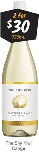 Cellarbrations The Shy Kiwi Range offer