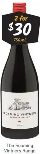 Cellarbrations The Roaming Vintners Range offer