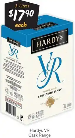 Cellarbrations Hardys VR Cask Range offer
