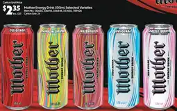 Campbells Wholesale Mother Energy Drink offer