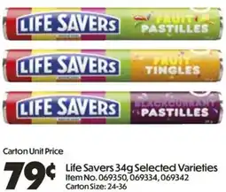 Campbells Wholesale Life Savers offer