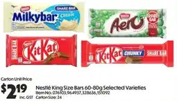Campbells Wholesale Nesté King Size Bars offer