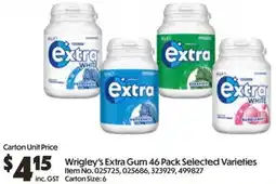 Campbells Wholesale Wrigley's Extra Gum offer