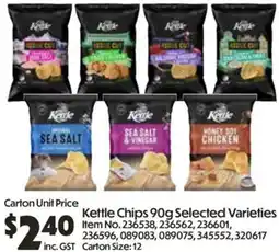 Campbells Wholesale Kettle Chips offer
