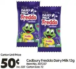 Campbells Wholesale Cadbury Freddo Dairy Milk offer