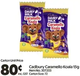Campbells Wholesale Cadbury Caramello Koala offer