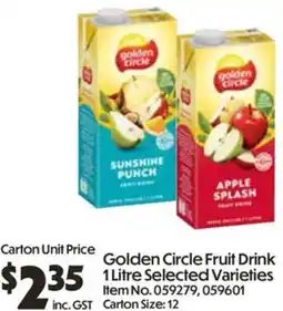 Campbells Wholesale Golden Circle Fruit Drink offer