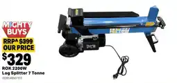 Mitre 10 ROK 2200W Log Splitter 7 Tonne offer