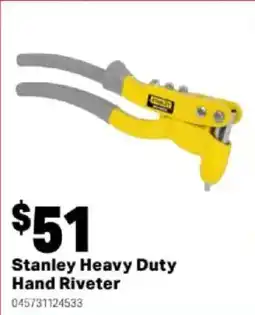 Mitre 10 Stanley Heavy Duty Hand Riveter offer