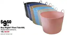 Mitre 10 Buy RightⓇ Flexi Tub offer