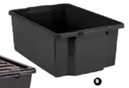 Mitre 10 Storage Range Stack n' Nest Container Black offer