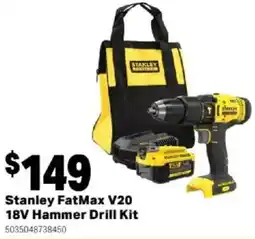 Mitre 10 Stanley FatMax V20 18V Hammer Drill Kit offer