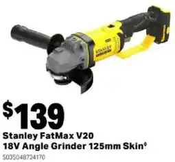 Mitre 10 Stanley FatMax V20 18V Angle Grinder Skin offer