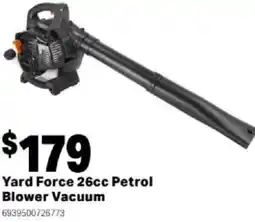 Mitre 10 Yard Force 26cc Petrol Blower Vacuum offer