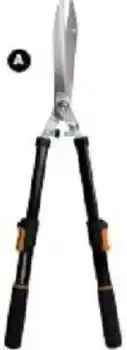 Mitre 10 Fiskars Power Lever Garden Tools Telescopic Hedge Shears offer