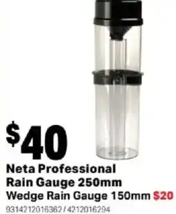 Mitre 10 Neta Professional Rain Gauge offer
